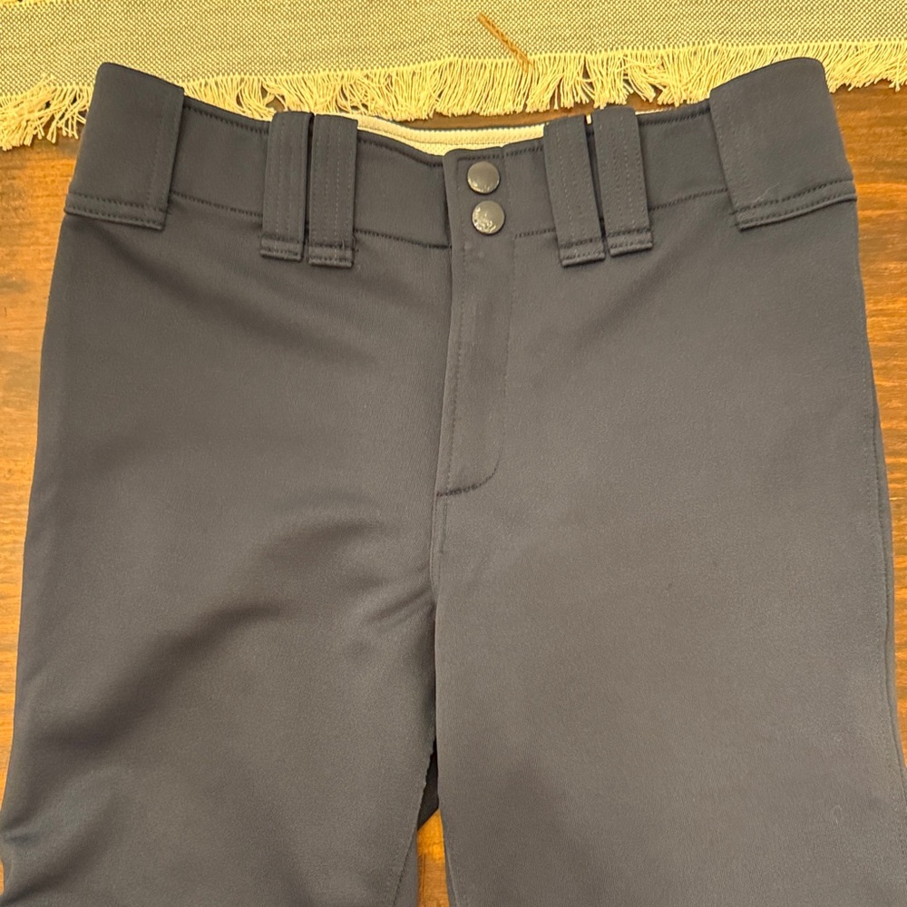 Navy Mizuno Softball Pants